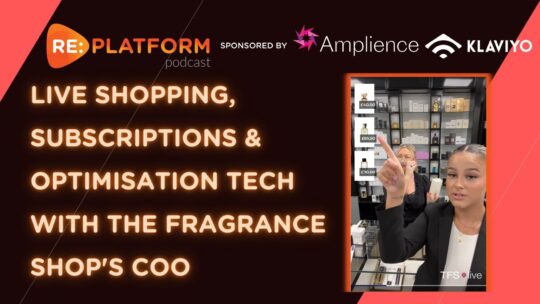 Ecommerce podcast discussing The Fragrance Store's tech stack