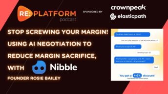 Ecommerce podcast main image for AI negotiation using Nibble